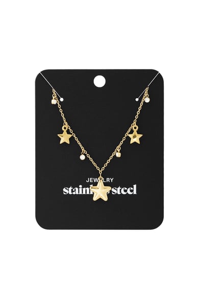 Stargaze-Halskette – Goldfarben h5 Bild3